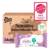 Outlet Etos Baby & Kids Sensitive Lotion Billendoekjes Megabox 24x80 Stuks