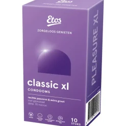 New Etos Classic XL Condooms - 10