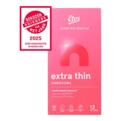 Discount Etos Condooms Extra Thin 12 stuks