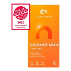 Sale Etos Condooms Second Skin 12 stuks