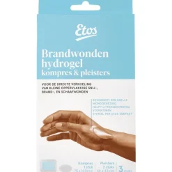 Clearance Etos Doosje met 1x hydrogel kompres + 2x hydrogel pleisters