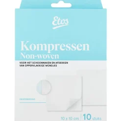 Best Etos Gaaskompressen 10 x 10 CM 10 stuks