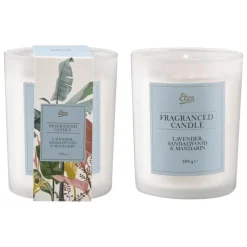 New Etos Geurkaars Lavendel, Sandelhout & Mandarijn