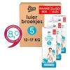 New Etos Luierbroekjes Junior Maat 5 12-17 kg Maandbox 150 stuks