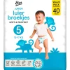 Clearance Etos Luierbroekjes Junior Maat 5 12-17 kg Value Pack 40 stuks