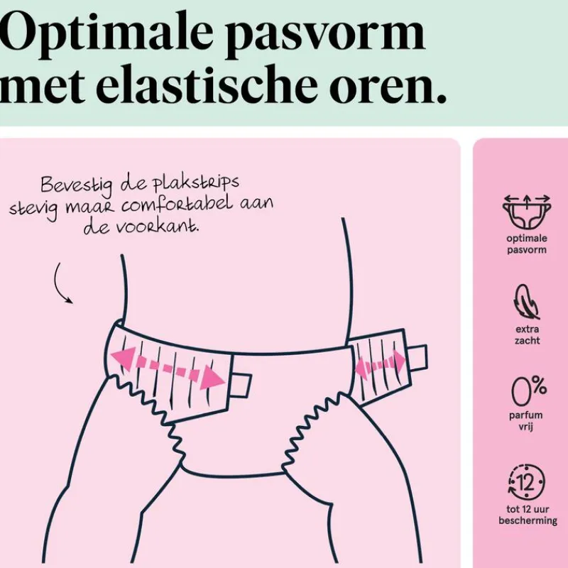 Best Etos Luierbroekjes Maxi Maat 4 9-15 kg Mid Pack 24 stuks