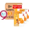 Sale Etos Luiers Midi Maat 3 6-10 kg Maandbox 282 Stuks