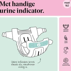 Sale Etos Luiers Mini Maat 2 4-8 kg Maandbox 324 stuks