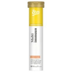 Hot Etos Multi Immuun Bruistablet Mandarijnsmaak 20 tabletten