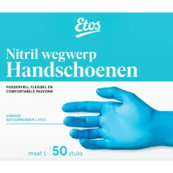 Online Etos Nitril Wegwerp Handschoenen Maat L 50 stuks