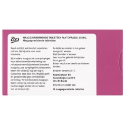 Discount Etos Pantoprazol 20 MG 14 stuks