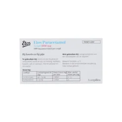 Clearance Etos Paracetamol 1000 mg Zetpil