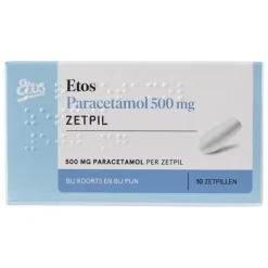 Discount Etos Paracetamol 500 mg Zetpil