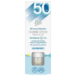 Hot Etos Ski Sun Protection Combi Stick Face & Lip SPF50 Gevoelige Huid 20 ML