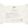 Discount Etos Ultra Sensitive 3-in-1 Face Cleansing Wipes 25 stuks