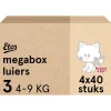 Outlet Etos Woezel & Pip Luiers Midi Maat 3 4-9 kg Megabox 4x40 stuks
