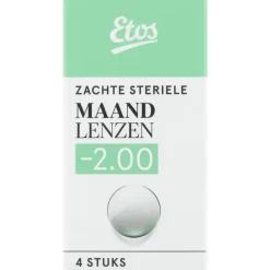 Hot Etos zachte maandlenzen -2.00 4 stuks