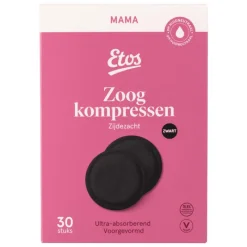 New Etos Zoogcompressen Zwart 30 stuks
