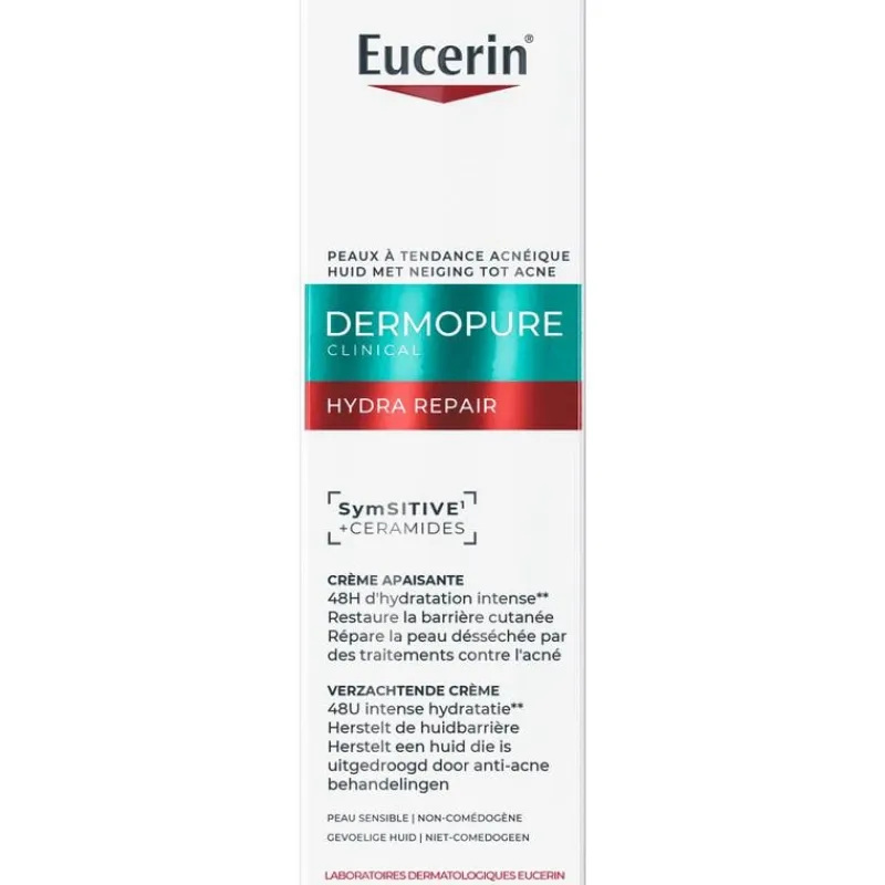 Sale Eucerin DERMOPURE CLINICAL Hydra Repair Droge Huid 40 ML