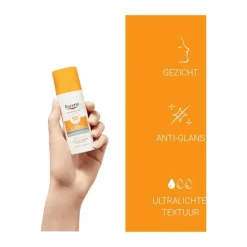 New Eucerin Sun Oil Control Gel-Crème SPF50+ 50 ML