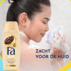New FA Cream & Oil Cacao Showergel 250 ML