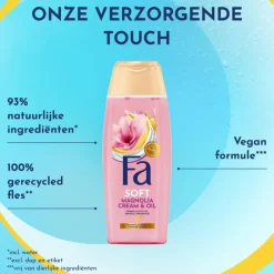 Hot FA Cream & Oil Silk & Magnolia Showergel 250 ML