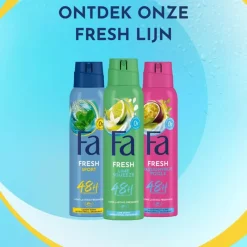 Outlet FA Lime Squeeze Deodorant Spray 150 ML