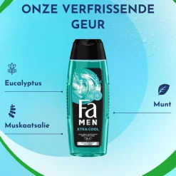 Online FA Men Extreme Cool Douchegel & Shampoo 250 ML