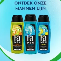 New FA Men Perfect Wave Shower Gel