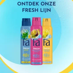Sale FA Passionfruit Deodorant Spray 150 ML