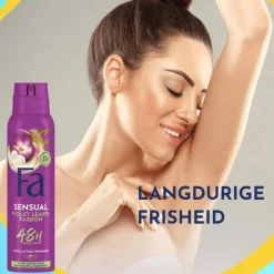 Hot FA Violet Leaves Passion Deodorant Spray 150 ML