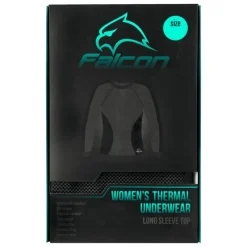 Hot Falcon Thermoshirt Dames Antraciet M
