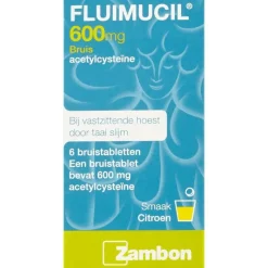 Sale Fluimucil Bruis Bruistabletten Citroensmaak 600 mg