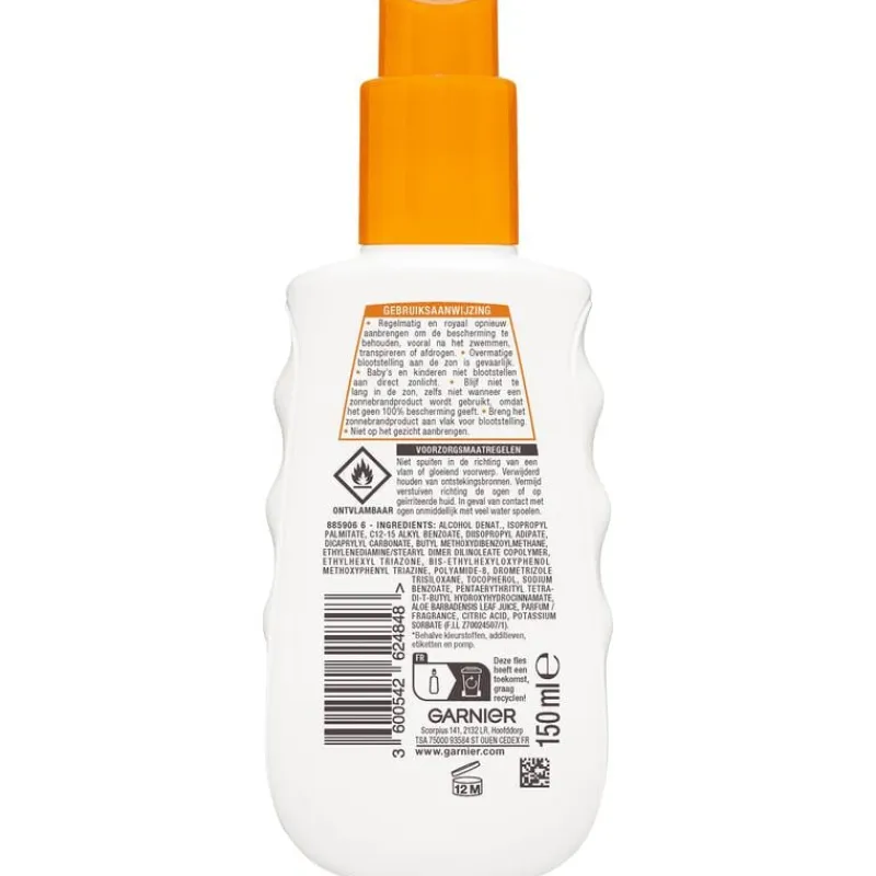 Garnier Ambre Solaire Invisible Protect Transparente Zonnespray SPF 30 150 ML