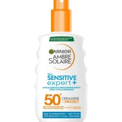 Clearance Garnier Ambre Solaire Sensitive Expert Zonnespray SPF50+ 150 ML