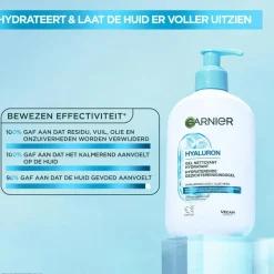 Sale Garnier Hyaluron+ Hydraterende Gezichtsreinigingsgel 250 ml