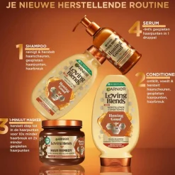 Clearance Garnier Loving Blends Honing Goud Haarmasker 340 ML