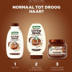 Best Garnier Loving Blends Kokosmelk & Macadamia Conditioner 250 ML