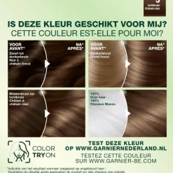 Outlet Garnier Nutrisse Crème Permanente Haarverf 5 Lichtbruin