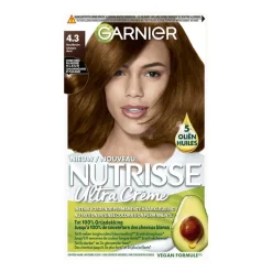 Hot Garnier Nutrisse Crème Permanente Haarverf 4.3 Goud Middenbruin