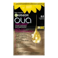Garnier Olia Permanente Haarverf 8.0 Licht Blond