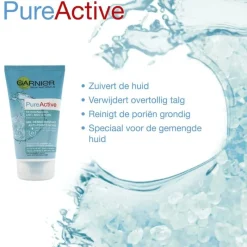 Outlet Garnier PureActive Dagelijkse Scrub - 150 ml