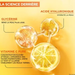 Outlet Garnier Skinactive 10% Pure Vit C Anti-Pigment Nachtserum + Hyaluron 30 ML