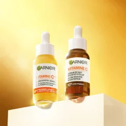 Outlet Garnier Skinactive 10% Pure Vit C Anti-Pigment Nachtserum + Hyaluron 30 ML