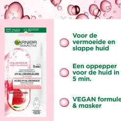 Online Garnier SkinActive Ampul Sheet Masker Met Watermeloen & Hyaluronzuur