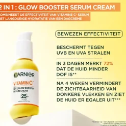 New Garnier SkinActive Serum Cream Vitamine C SPF 25 50 ML