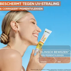 Outlet Garnier Vitamine C Daily UV Anti-pigmentvlekken Fluid SPF50 40 ML