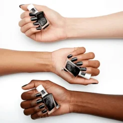 Clearance Essie gel by Nagellak Zwart 13,5ML 514 Like It Loud