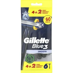 Best Gillette Blue3 Smooth Wegwerpmesjes 6 stuks