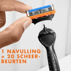 New Gillette Fusion5 Power Scheersysteem Met 1 Navulmesje